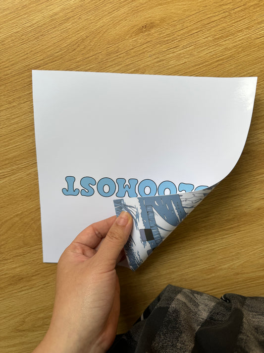 Bloomost Cute Cat in Kimono Poster – Anime Art Poster with Peaceful Rice Meal and Scenic View